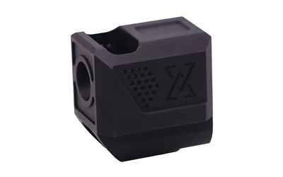 True Precision True-Lock Compensator for Sig P365, P365 Micro, P365XL, P365 FUSE, P365 X-Macro 1/2x28 Thread Black