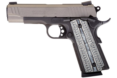 Taurus 1911 Commander .45 ACP Pistol 4.25" Barrel 8+1 Round Two-Tone Gray/Black