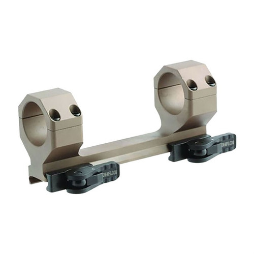 American Defense Mfg 30mm 0 MOA 2 Cantilever Mount Flat Dark Earth