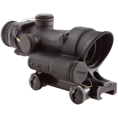 Trijicon ACOG 4x32mm Rifle Scope - Battery Illuminated Green Horseshoe Dot .223 Reticle with TA51 Mount