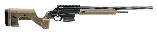 Stag Arms Pursuit Bolt Action Rifle 6.5 Creedmoor 20" Threaded Fluted Barrel Black Cerakote Receiver Tan Stock