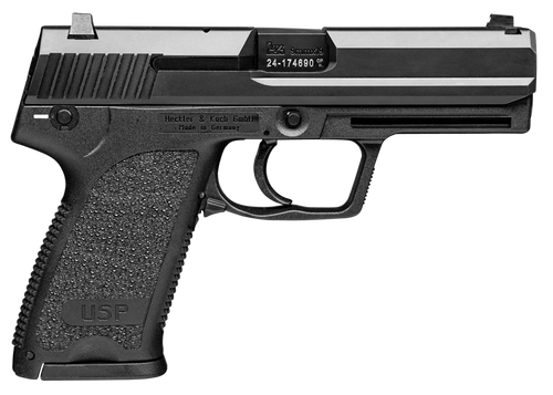 Heckler & Koch USP9 9mm Luger Pistol 4.25" Barrel 15+1 Rounds Black