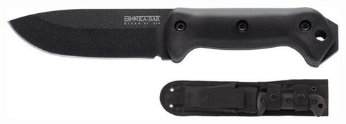 Ka-Bar Becker Companion Fixed Blade Knife 5.25" Drop Point 1095 Cro-Van Steel Ultramid Handle