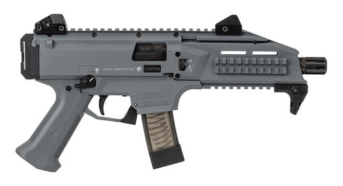 CZ Scorpion EVO 3 S1 9mm Luger Pistol 7.75" Barrel 20+1 Round Battleship Gray