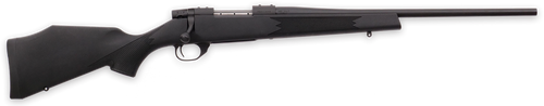Weatherby Vanguard Synthetic Compact Bolt Action Rifle 7mm-08 Remington 20" Matte Blued Threaded Barrel Black Stock