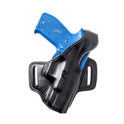 Galco Fletch OWB Holster Right Hand 1911 Officer Leather Black Galco Fletch OWB Holster Right Hand 1911 Officer Leather Black