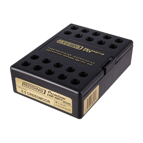 Redding Premium Series 6.5 Creedmoor Full Length Sizing, Bullet Seating 2 Die Set