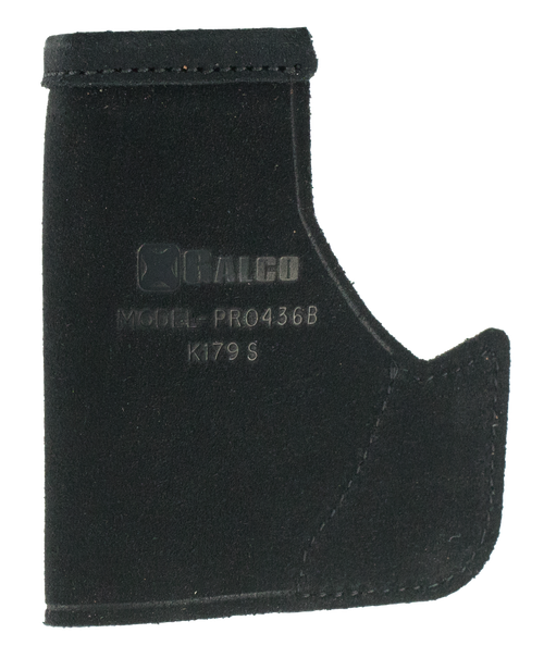 Galco PRO436B Pocket Protector Holster Black Leather Ruger LCP