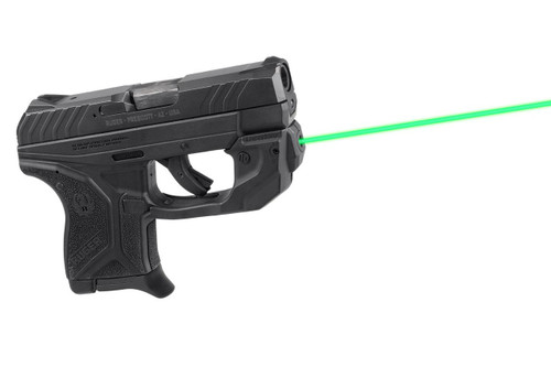 LaserMax CenterFire Green Laser Sight with GripSense for Ruger LCP2 Black