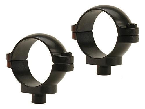 Leupold Quick Release 1" Scope Rings Gloss Black Low
