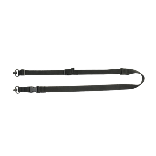 Military Products Tac Shield 2-Point Rifle Sling with QD Swivels Nylon Black (Adjustable Length 60")