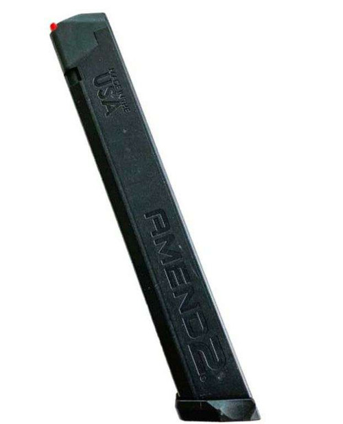 Amend2 A2GLOCKSTICK A2-Stick fits Double Stack 9mm Luger Glock 34rd Black Detachable