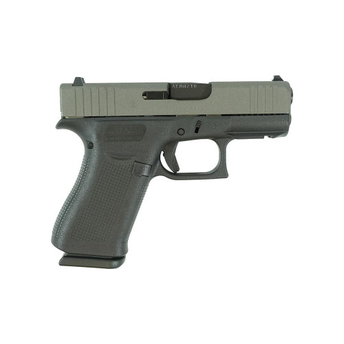 Glock 43X Two Tone 9mm Luger Pistol 3.4" Barrel 10+1 Round Silver Slide