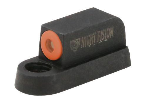 Night Fision CZU075001OGXX Tritium Front Sight for CZ P-07 P-09 P-10 Green Tritium Orange Outline
