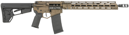 Diamondback DB15 Bolt Action Rifle 5.56x45mm NATO 16" 30+1 Midnight Bronze  Magpul ACS-L Stock Black Magpul MOE-K2+ Grip 15" M-LOK