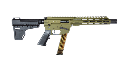 Freedom Ordnance FX9P10-ODG 9mm Luger Pistol 10" Barrel 31+1 Round OD Green