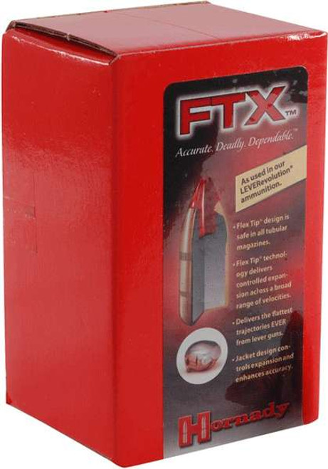 Hornady 35745 FTX Handgun 38 Cal .357 140 gr Flex Tip eXpanding 100 Per Box Hornady 35745 FTX Handgun 38 Cal .357 140 gr Flex Tip eXpanding 100 Per Box