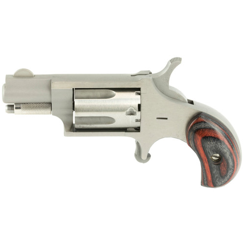 North American Arms Mini Revolver .22 LR 1 1/8" Barrel 5rd Red/Black Grips