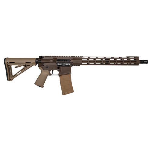 Diamondback Firearms DB15 Semi Automatic Rifle 5.56x45mm NATO 16" Brown Cerakote Barrel Flat Dark Earth Frame Flat Dark Earth Stock
