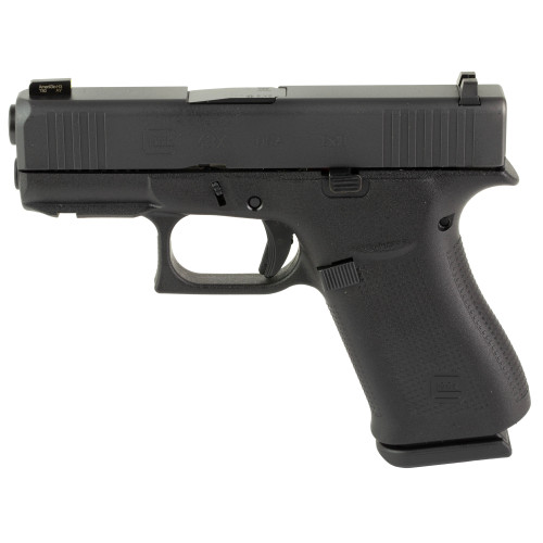 Glock 43X 9mm Luger Pistol 3.43" Barrel 10+1 Round Black (Slimline Design)