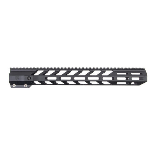 Fortis Manufacturing Camber Rail AR-15 Handguard 15.3" Aluminum Black