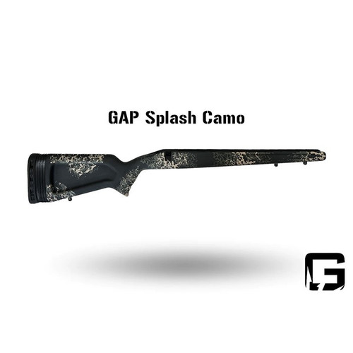 Grayboe Eagle Long Action Right Hand Rifle Stock Gap Splash Camo