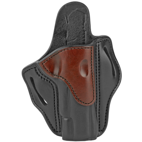 1791 Gunleather BH1 OWB Holster Brown/Black Right Hand