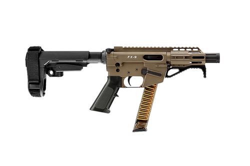 Freedom Ordnance FX9P4S-FDE 9mm Luger Pistol 4" Barrel 31+1 Round Flat Dark Earth