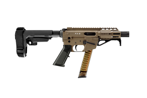 Freedom Ordnance FX9P4S-FDE 9mm Luger Pistol 4" Barrel 31+1 Round Flat Dark Earth