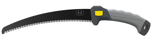 Gsm Hawk Pruning Saw Fixed Blade Knife 11" Carbon Steel Blade Black