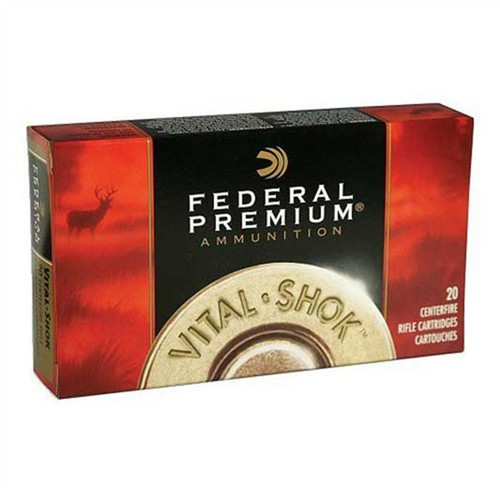 Federal Premium 338 Winchester Magnum Ammo 250 Grain Nosler Partition Jacketed Soft Point Box of 20