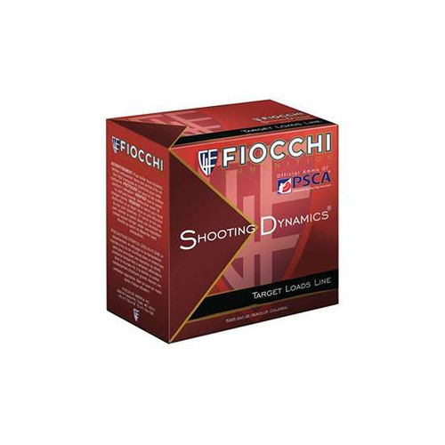 Fiocchi Shooting Dynamics Shotshells 12 Gauge Ammo 2-3/4" #8 Shot 1 oz Box of 25