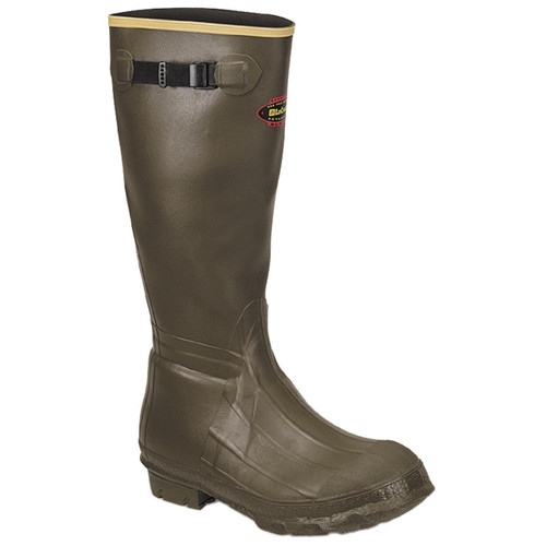 LaCrosse Men's Burly Classic 18" Waterproof Insulated Hunting Boots Rubber OD Green 10 D