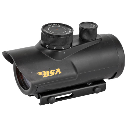 BSA Illuminated Red Dot Sight 1x30mm 5 MOA Red Dot Black - Image 1