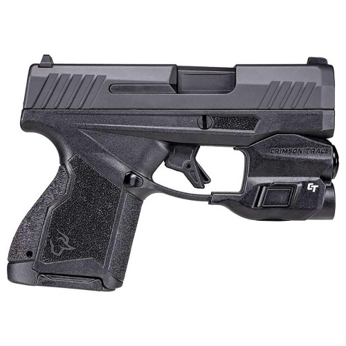 Taurus GX4 9mm Pistol 3" Barrel 2 11-Round Magazines Black with Crimson Trace Light Taurus GX4 9mm Pistol 3" Barrel 2 11-Round Magazines Black with Crimson Trace Light