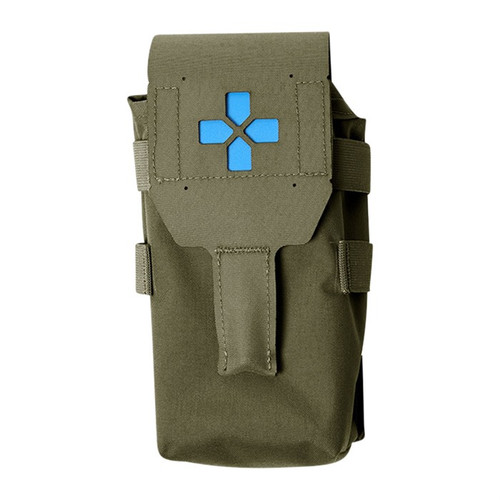 TRAUMA KIT NOW! SMALL-MOLLE-ADVANCED SUPPLIES-RANGER GREEN