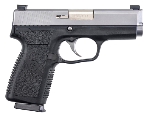 Kahr P9 9mm Luger Pistol 3.6" Barrel 7+1 Round Stainless Slide Black Grip Night Sights
