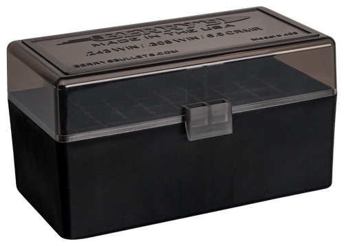 Berry's Mfg #409 Ammo Box 50 Rounds Smoke/Black