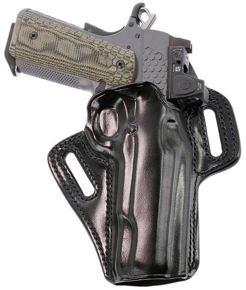 Galco Concealable 2.0 OWB Holster Right Hand Sig Sauer M18, P320 Compact Leather Black