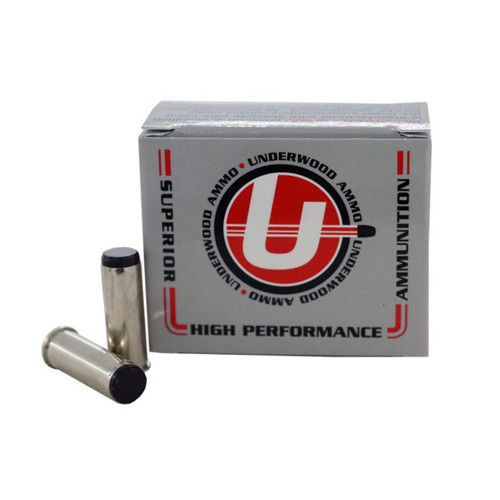 Underwood Ammo .44 Remington Magnum Ammo 200 Grain Lead Hard Cast Wadcutter Box of 20