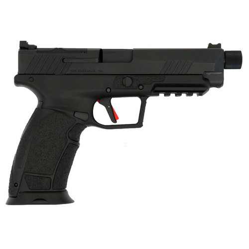 SDS Arms Tisas PX-9 Gen 3 Tactical 9mm Luger Pistol 5.11" Threaded Barrel 18+20 Rounds Black