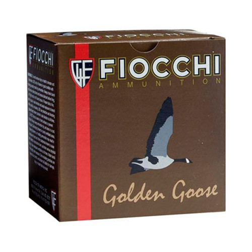 Fiocchi Golden Goose 12 Gauge Ammo 3.5" 1-5/8 oz #T Box of 25