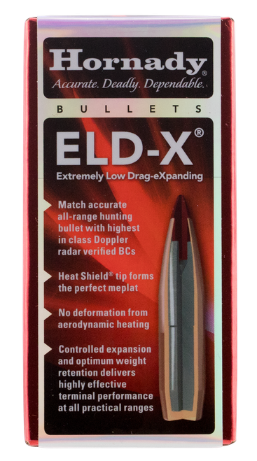 Hornady ELD-X Bullets .25 Cal .257" 110gr ELD-X 100/Box