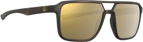 Leupold Bridger Sunglasses Matte Tortoise Frame Bronze Mirror Lens