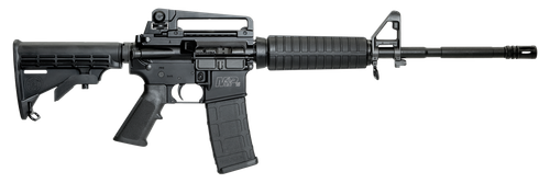 Smith & Wesson M&P15 Semi-Automatic Rifle 5.56 NATO 16" Black (Magpul MOE M-LOK Handguard, 30-Round Magazine, Carry Handle)