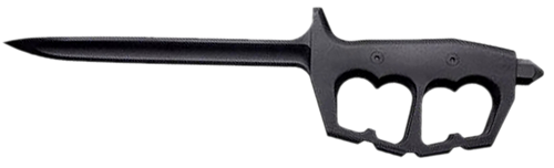 Cold Steel FGX Chaos Fixed Blade Knife 8" Spear Point Grivory (Fiberglass Reinforced Plastic) Black Blade Kray-Ex Handle Black