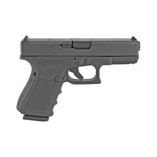 Glock 19 Gen 4 MOS 9mm Luger Pistol 4" Barrel 10+1 Round Black