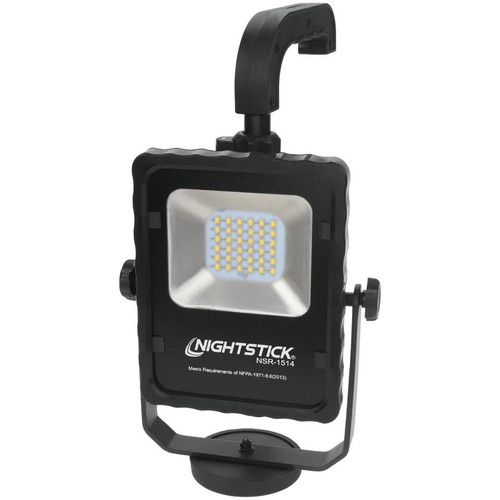Nightstick NSR-1514 Rechargeable LED Area Light, Black