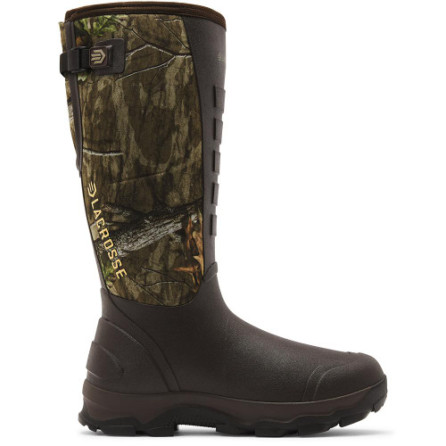 LaCrosse Alpha Lite II 16" Rubber Boots Mossy Oak Country Roots DNA Men's 10 D