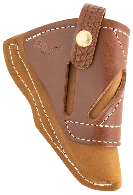 Hunter Company Range Rider OWB Holster Size 2 Chestnut Tan Leather Belt Slide